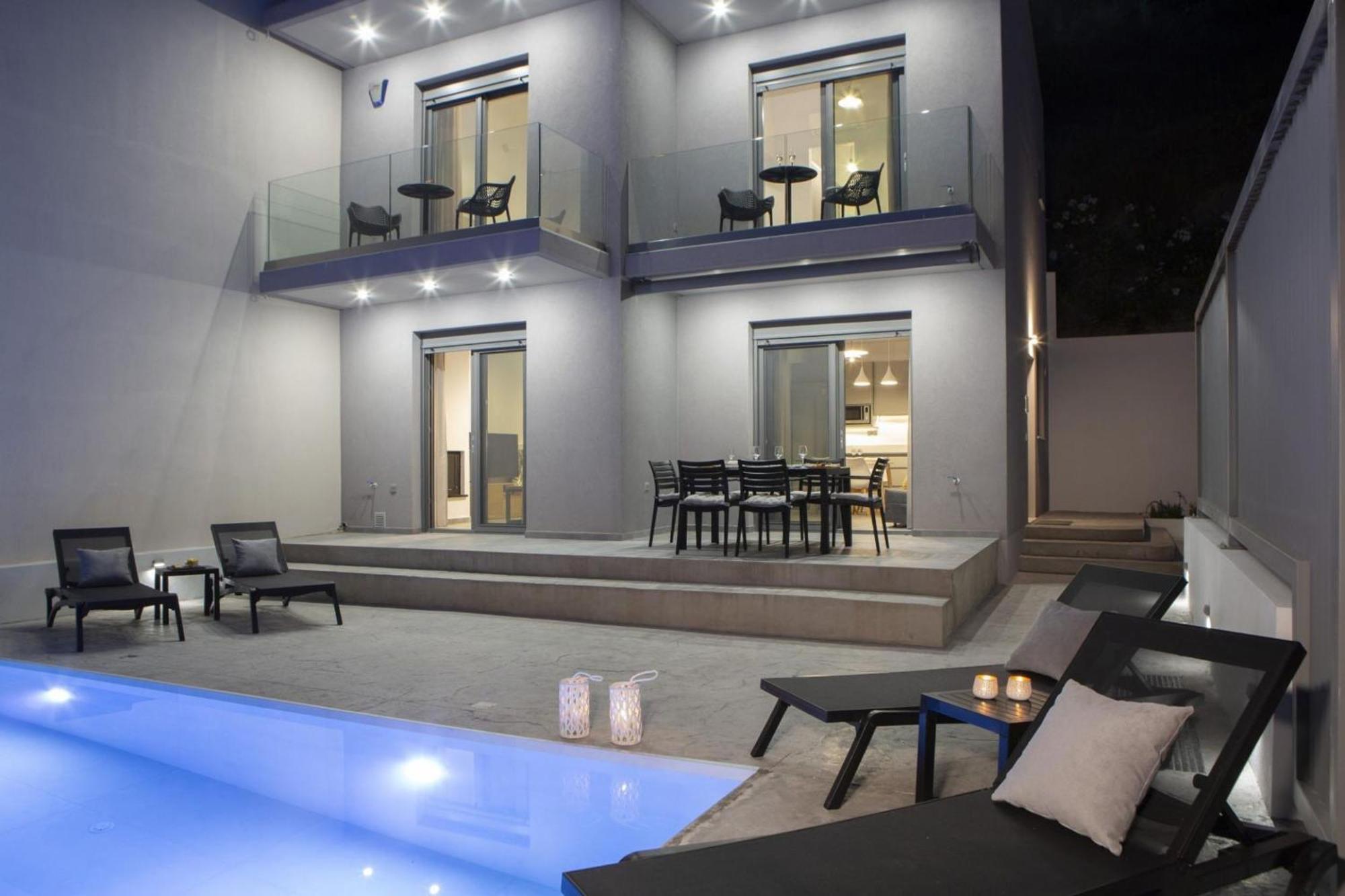 Aloft Luxury Villas Lefkada - Heated Pool Apolpaina Dış mekan fotoğraf