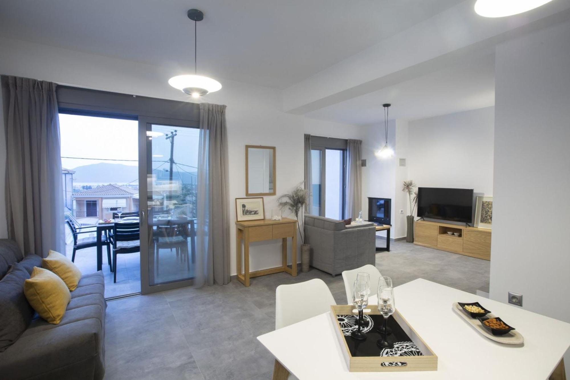 Aloft Luxury Villas Lefkada - Heated Pool Apolpaina Dış mekan fotoğraf