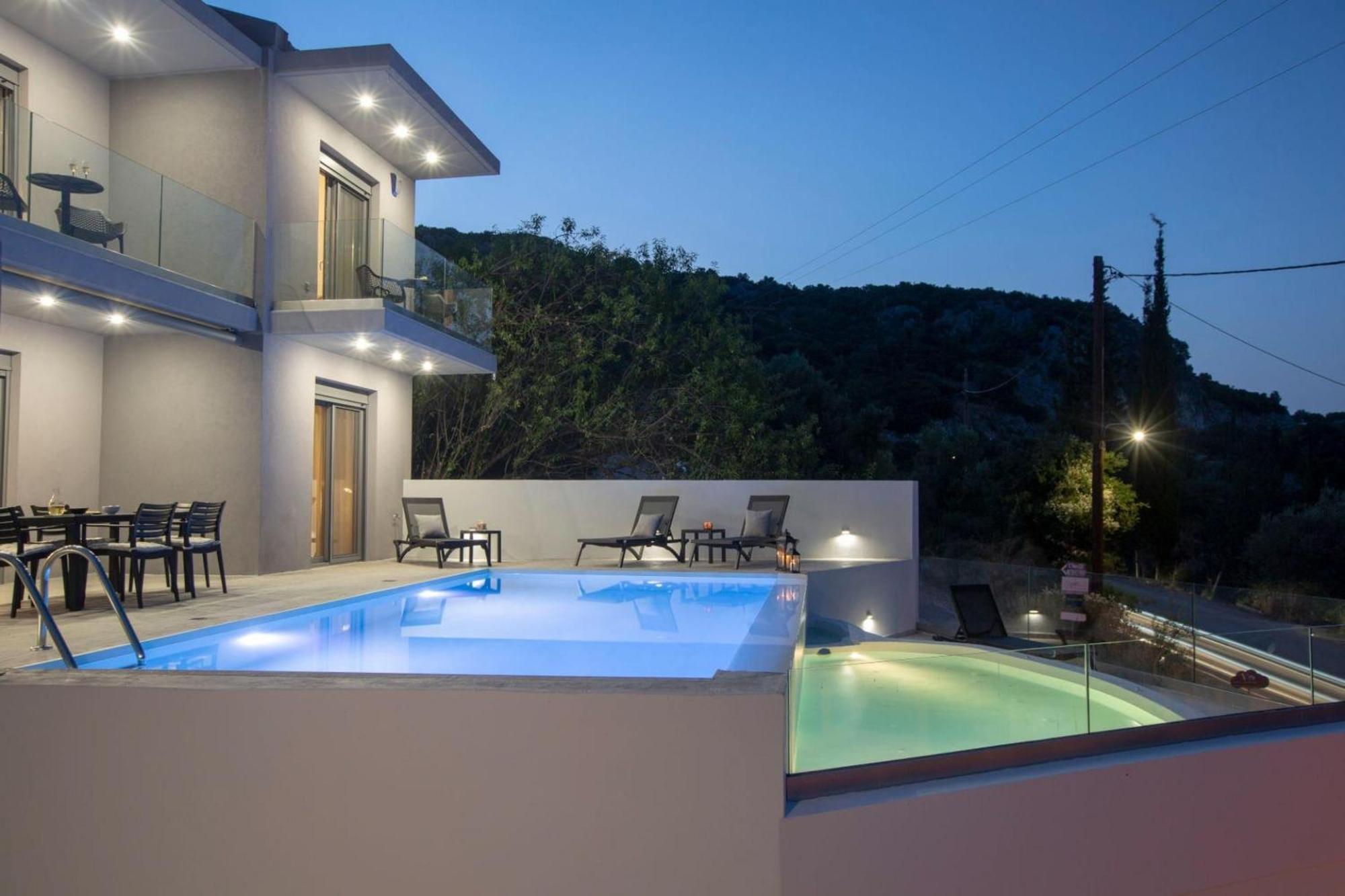 Aloft Luxury Villas Lefkada - Heated Pool Apolpaina Dış mekan fotoğraf