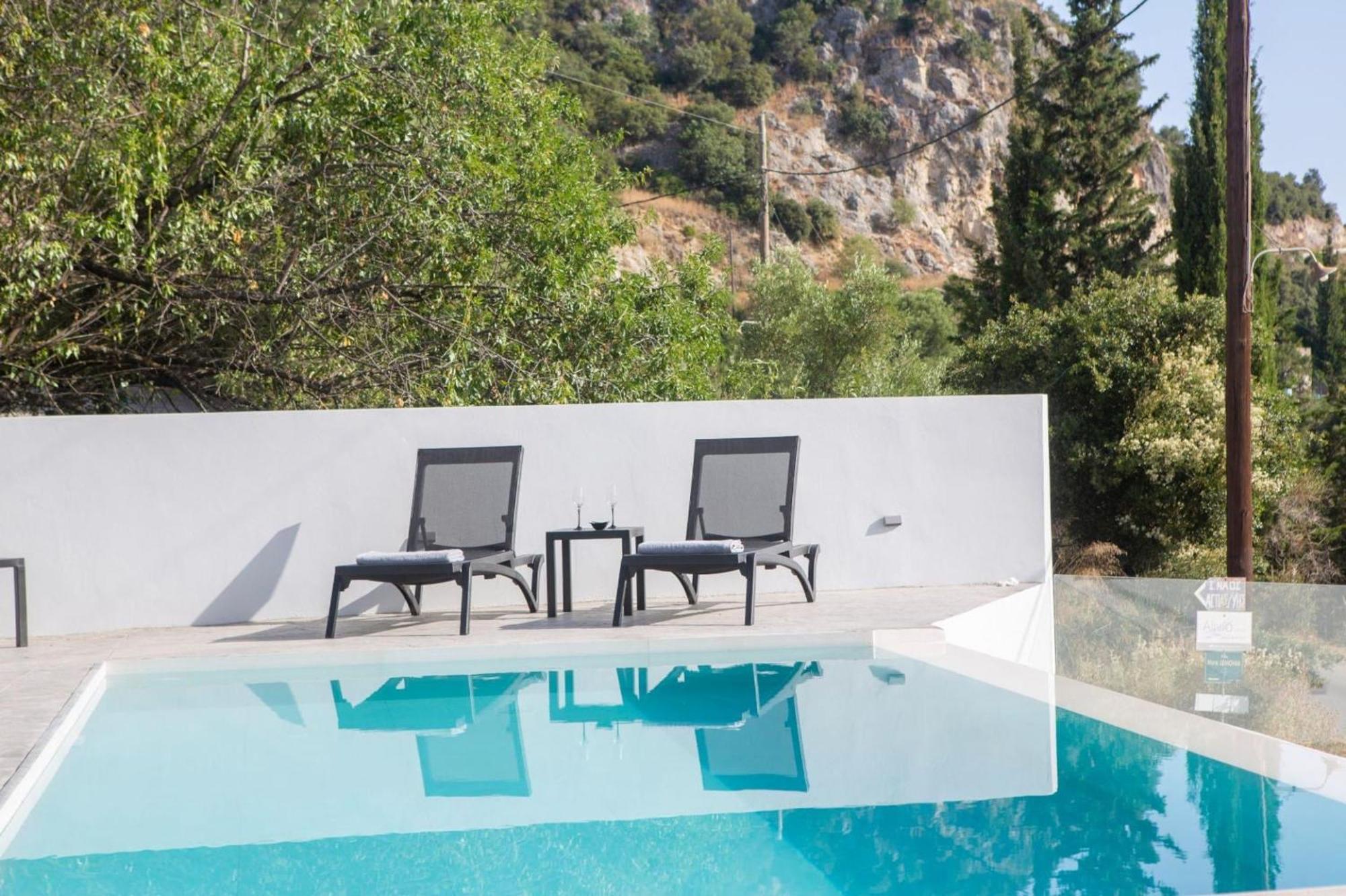 Aloft Luxury Villas Lefkada - Heated Pool Apolpaina Dış mekan fotoğraf