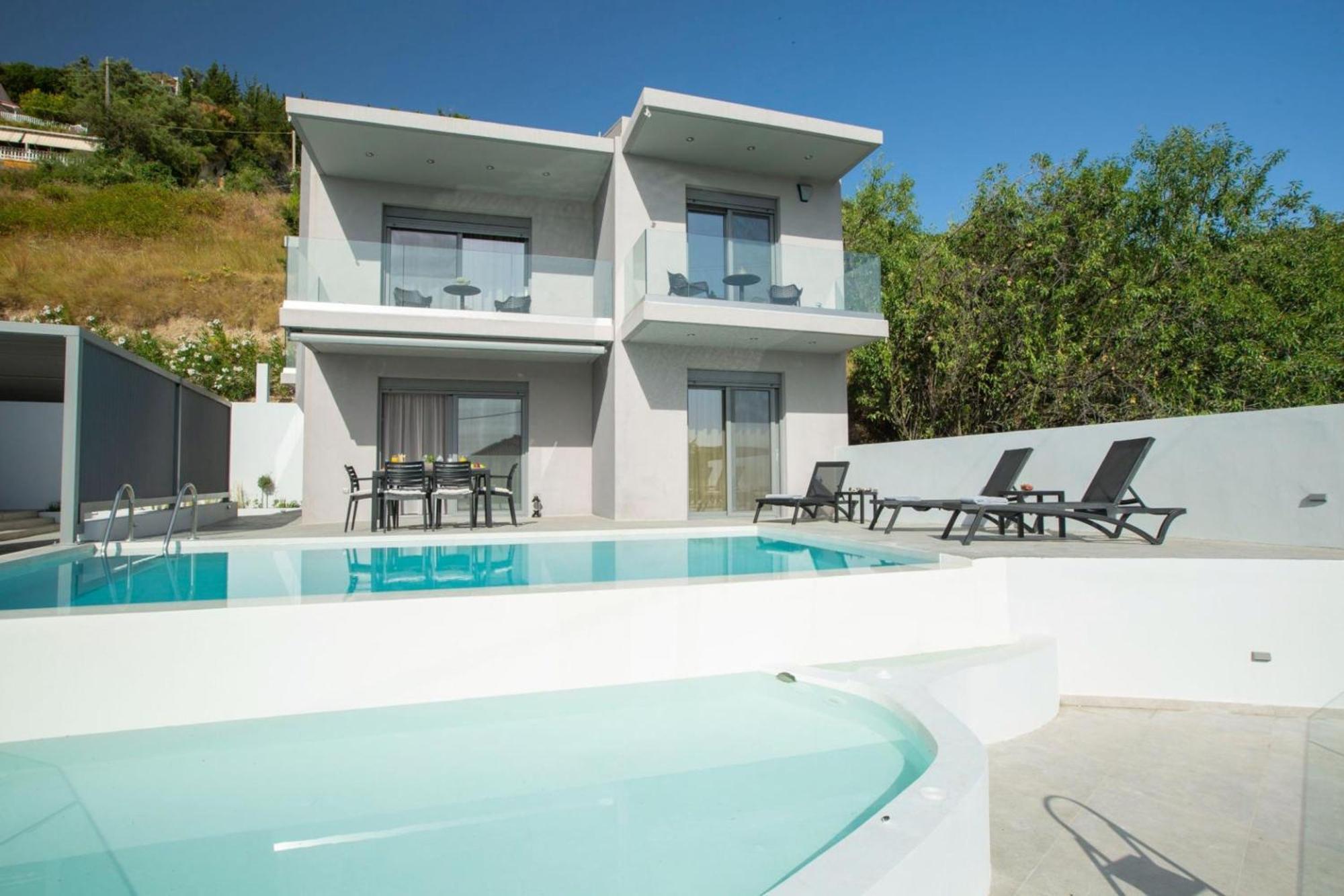 Aloft Luxury Villas Lefkada - Heated Pool Apolpaina Dış mekan fotoğraf